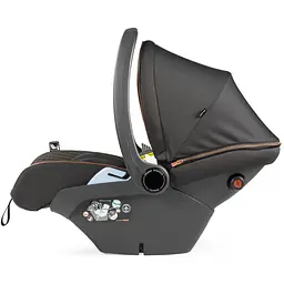 Автокрісло Peg-Perego Primo Viaggio Lounge 500, чорне з коричневим (IMLO000000GS53SQ53) - мініатюра 2