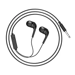 Дротові навушники Hoco M40, 3.5mm, 1.2m, Чорний - мініатюра 4