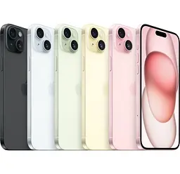 Смартфон Apple iPhone 15 128GB Black (MTP03) - мініатюра 5