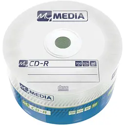 Диски CD-R MyMedia (69201) 700MB 52x Matt Сріблястий Wrap 50шт - мініатюра 3