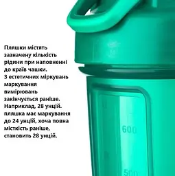 Шейкер спортивний BlenderBottle Classic Loop PRO 20oz/590 мл Red (500382) (Loop_Pro_20oz_Red) - мініатюра 4