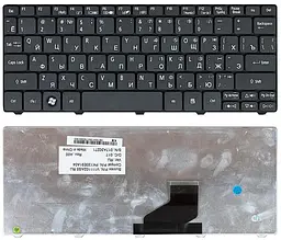 Клавіатура для ноутбука Acer Aspire One 521, 522, 532, 532H, 533, D255, D255E, D257, D260, D270, Happy, Happy2, eMachines 350, 355, em350, EM25 Dot S2, Dot SE, Dot SC, Dot SE3, PAV80, Black - мініатюра 3