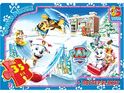 Пазли G-Toys Paw Patrol PW0889 35 елементів