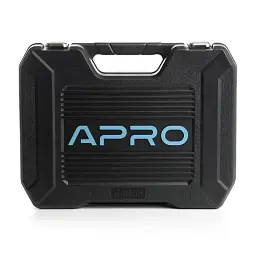 Набір насадок та інструментів Apro CrV 1/4" 1/2" 90Т з гайковими ключами 82 шт. 30412 - мініатюра 4