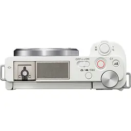 Бездзеркальний фотоапарат Sony ZV-E10 Body White (ILCZVE10W.CEC) [106903] - мініатюра 8