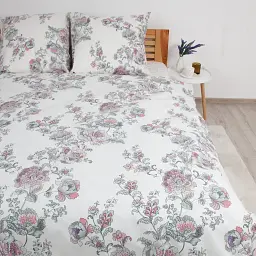 Постільна білизна ТЕП Happy Sleep Duo Josephina ранфорс євро біла - мініатюра 3