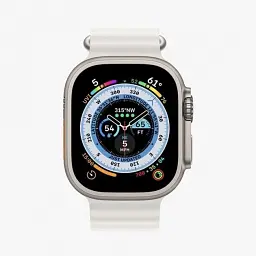 Смарт-годинник Hk8 pro Max Ultra сенсорний українське меню white (16078) - мініатюра 3