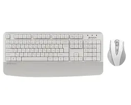 Комплект (Клавіатура та миша) A4Tech Fstyler FG2500S Plus White (FG2500S Plus (White))