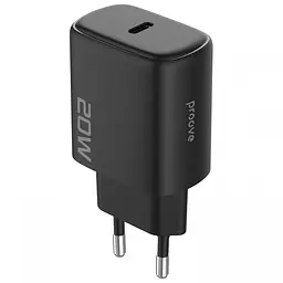 Зарядний пристрій Proove Silicone Power 2 20W (Type-C) + Cable Type-C to Lightning (1m) black (WCSP22010001) - мініатюра 4