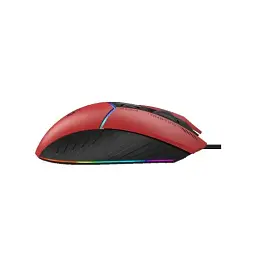 Миша Bloody W95 Max, Sports Red, USB, оптична (сенсор MAX BC3332-A), 100 - 12 000 cpi, 10 кнопок (8 програмованих), вбудована пам'ять, RGB підсвічування, перемикачі більше 50 млн. натискань, ніжки X'Glide, 1.8 м - мініатюра 4