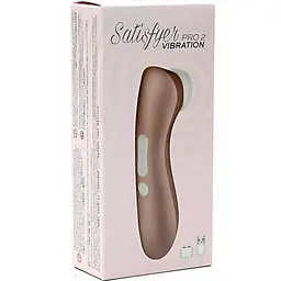 Вібратор з вакуумною стимуляцією Satisfyer Pro 2 Vibration (SO2303) [104644] - мініатюра 5