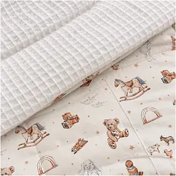 Плед дитячий MirSon Silky Waffle Warm toys 60х80 см (2200013893134) - мініатюра 2