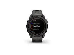 Смарт-годинник Garmin Fenix 7X Sapphire Solar C. Grey DLC Titanium w. Carbon Grey DLC Vented T. Band (010-02541-27) - мініатюра 6