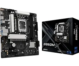 Материнська плата AsRock B860M-X (B860M-X) (Socket 1851, Intel B860, Micro-ATX) - мініатюра 5