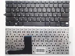 Клавіатура для ноутбуків Dell Inspiron 11-3000 (3147, 3148) Series чорна без рамки RU/US
