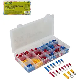 Набір клем обтискних із ізоляцією Alloid 300 шт. (RD-862) - мініатюра 2