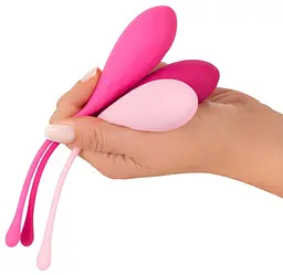 Вагінальні кульки Sweet Smile 3 Kegel Training Balls 3 шт (мульти) - мініатюра 10