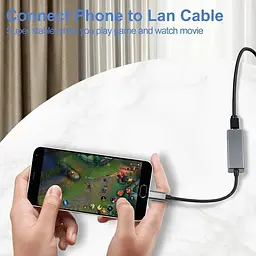 Адаптер USB type-C на 1Gb Ethernet RJ45 - мініатюра 7