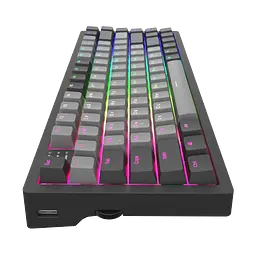 Ігрова клавиатура Dark Project KD83A Gateron Cap Teal ENG/UA (KB-GCT-871-100004) - мініатюра 4