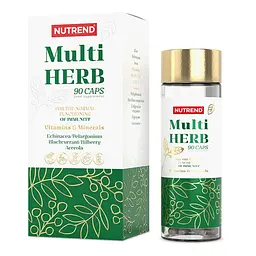 Натуральна добавка MultiHerb, 90 капсул Nutrend vit0004354