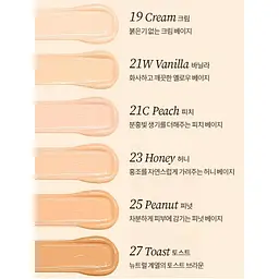 Сяючий тональний кушон Tocobo Apple Dewy Fit Cushion 21C Peach 15 г (TOC051) - мініатюра 4