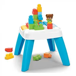 Розвиваючий конструктор-столик Mega Bloks, 25 деталей (HHM99) - мініатюра 3