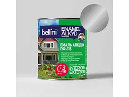 Емаль алкідна ПФ-115 BELLINI Сріблястий 0.7кг