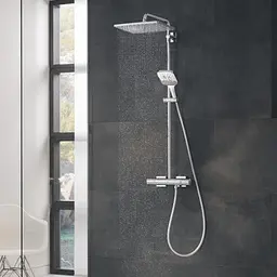 Душова система Grohe Rainshower Smartactive Cube 310 26649000, Хром - мініатюра 4