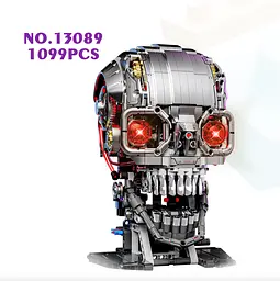 Конструктор череп MJI Skeleton механічний від для дітей та дорослих 1099 деталей - мініатюра 2