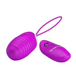 Віброяйце Pretty Love Jessica 7.5 см фіолетовий - мініатюра 4