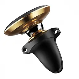 Тримач в машину Baseus Magnetic Air Vent Car Mount With Cable Clip чорний (16105) - мініатюра 9