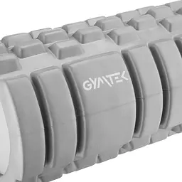 Масажний ролик Gymtek для йоги та фітнесу EVA 33*14см сірий - мініатюра 5