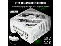 Блок живлення Gamemax GX Pro 1050G White - мініатюра 6