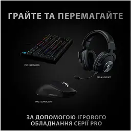 Миша бездротова Logitech G Pro X Superlight Wireless (910-005880) чорна - мініатюра 3