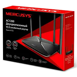 Бездротовий маршрутизатор (роутер) Mercusys AC12G [94313] - мініатюра 4