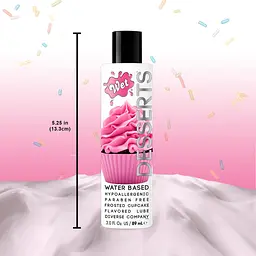 Їстівний лубрикант Wet Desserts Frosted Cupcake (зі смаком кексу) 89 мл - мініатюра 3
