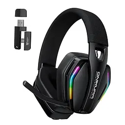 Навушники Onikuma Tri Mode gaming headphones GT826 | BT5.4/2.4G/Type-C, 15/80H, RGB |