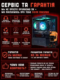 Ігровий ПК Tera Recruit-580i (RX 580 8GB / Intel Core i5 6400 / 16GB DDR4 / SSD 240GB) - мініатюра 8