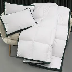 Ковдра антиалергенна MirSon Imperial Satin Luxe демісезонна 205х172 см біла - мініатюра 2