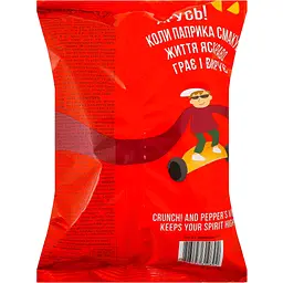 Чипси Chipster's картопляні зі смаком паприка 100 г - мініатюра 2