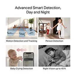 Камера відеоспостереження Mercusys IP-Камера MERCUSYS MC210 3MP N300 microSD motion detection (MC210) - мініатюра 5