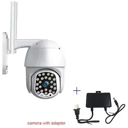 Камера відеоспостереження вулична No Brand Camera CAD 555G Wi-FI 1080p 7854 White - мініатюра 2