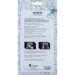 Набір бейдж на липучці та брелок-підвіска Kite tokidoki TK24-3010-2 - мініатюра 9