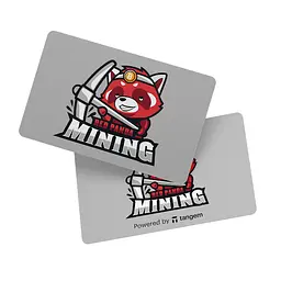 Криптогаманець Tangem 2.0 Red Panda Wallet набір з 3 карт (TG-REDPANDA) - мініатюра 3