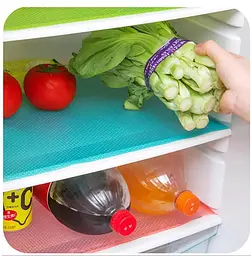 Антибактеріальний протиковзкий килимок для холодильника, кухні, полиць, ящиків шаф 45х100 см, Kitchen Master Білий 86617 - мініатюра 8