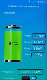 Акумуляторна батарея Volt Polska LiFePO4 12.8 V 100 Ah 150 А + BMS + Bluetooth - мініатюра 2