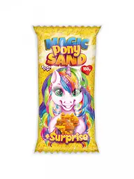 Набір для творчості "Кінетичний пісок "Magic Pony Sand" MPS-01-01, 150 г Жовтий