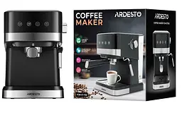 Кавоварка Ardesto YCM-E1700, 1050, еспресо ріжкова, резервуар для води 1.5 л