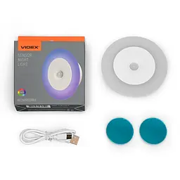 LED світильник акумуляторний з датчиком руху Videx VL-NL114W-G (28976-000) - мініатюра 12