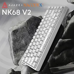 Клавіатура Ajazz NK68 V2 Red Switch (NK68-V2-R-S-W) - мініатюра 5
